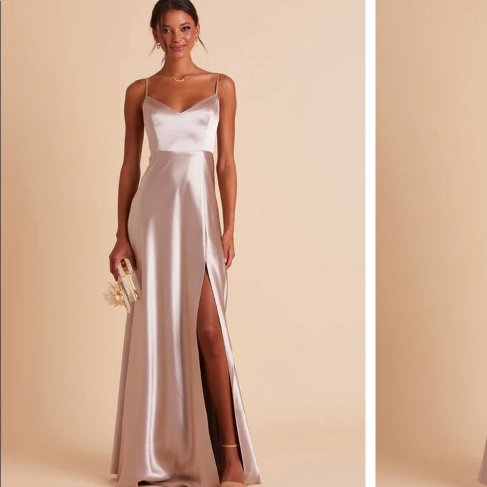 Birdie Grey Taupe bridesmaids dress